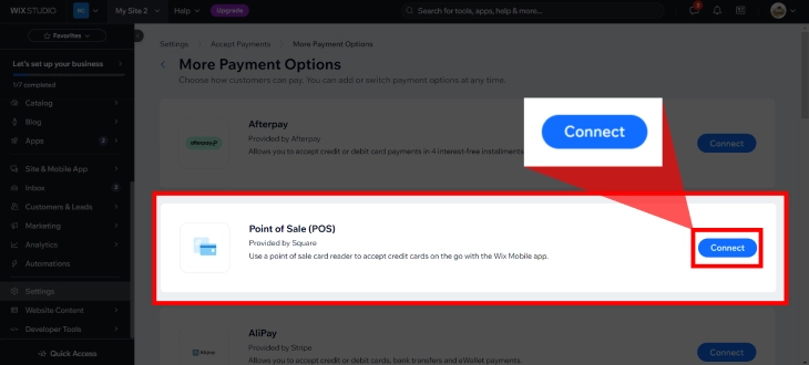 How To Connect Wix And Square POS | Wiksit