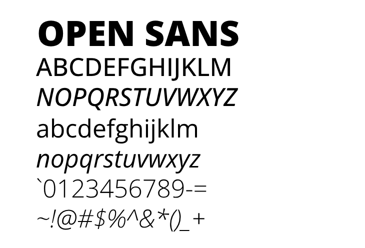 Best Fonts For Your Wix Website - Open Sans is a great font for your Wix website because of its minimalist look