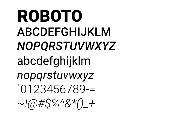 Best Fonts For Your Wix Website - Roboto is a great font for your Wix website because of its modern and geometric appearance