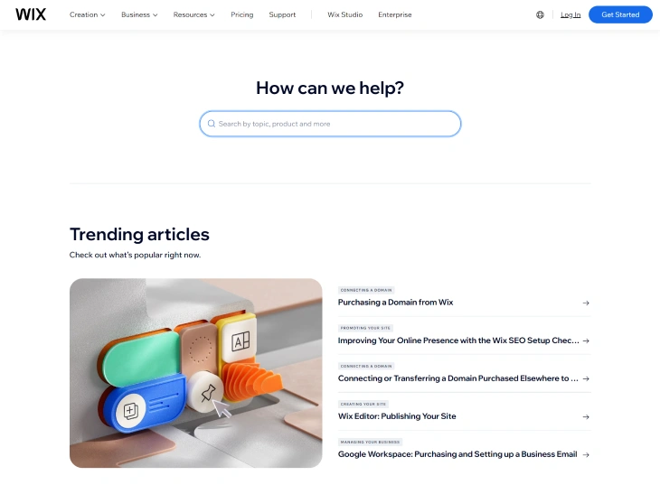 Wix Vs. Unbounce - Wix Help Center features a collection of articles, tutorials and videos to help you with whatever you need