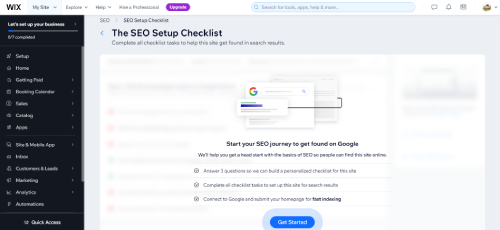 How to Change a Wix Template - a SEO Setup Checklist to make sure your site remains visible and relevant to search engines