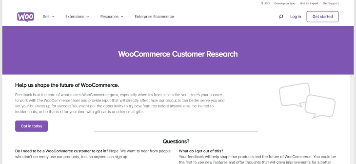 Wix Vs. WooCommerce - WooCommerce Customer Research offers customer support through email and forums